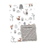 Maxbell Baby Swaddle Blanket Soft Comfortable Bed Blankets for Travel Newborn Babies Owl Pattern