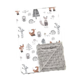 Maxbell Baby Swaddle Blanket Soft Comfortable Bed Blankets for Travel Newborn Babies Owl Pattern