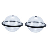 Maxbell 2x Ice Ball Makers Handmade Summer Cocktails Coffee Shop Bar Ice Cube Moulds