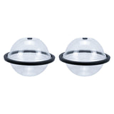 Maxbell 2x Ice Ball Makers Handmade Summer Cocktails Coffee Shop Bar Ice Cube Moulds