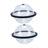 Maxbell 2x Ice Ball Makers Handmade Summer Cocktails Coffee Shop Bar Ice Cube Moulds