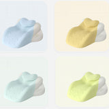 Maxbell Wedge Pillow Cushion Versatile Washable Cover Lie Pillows for Waist Home Bed Yellow