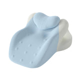 Maxbell Wedge Pillow Cushion Versatile Washable Cover Lie Pillows for Waist Home Bed Light Blue