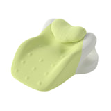 Maxbell Wedge Pillow Cushion Versatile Washable Cover Lie Pillows for Waist Home Bed Yellow Green