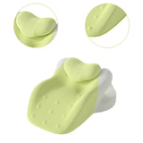 Maxbell Wedge Pillow Cushion Versatile Washable Cover Lie Pillows for Waist Home Bed Yellow Green