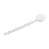 Maxbell Shower Brush Double Side Silicone Bristles Back Scrubber for Household Elder White