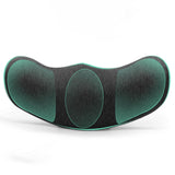 Maxbell Waist Support Cushion Practical Simple Memory Foam for Work Car Seat Resting Deep Gray