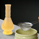 Maxbell Matcha Whisk Accessory Tea Whisk Holder for Stirring Matcha Green Tea Coffee Yellow