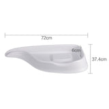 Maxbell Shampoo Basin with Drainage Outlet Shampoo Tray for Disabled Elderly