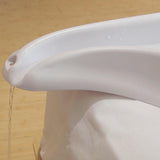 Maxbell Shampoo Basin with Drainage Outlet Shampoo Tray for Disabled Elderly