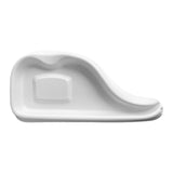 Maxbell Shampoo Basin with Drainage Outlet Shampoo Tray for Disabled Elderly