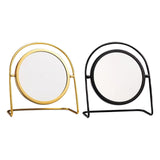 Maxbell Makeup Mirror for Desk Vanity Table Round Mirror for Home Decor Vanity Table Gold