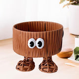 Maxbell Woven Basket Cute Snacks Pastry Display Basket for Picnic Wedding Restaurant A