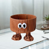 Maxbell Woven Basket Cute Snacks Pastry Display Basket for Picnic Wedding Restaurant A