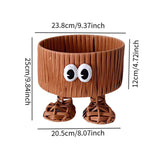 Maxbell Woven Basket Cute Snacks Pastry Display Basket for Picnic Wedding Restaurant A