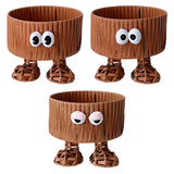 Maxbell Woven Basket Cute Snacks Pastry Display Basket for Picnic Wedding Restaurant A