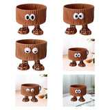 Maxbell Woven Basket Cute Snacks Pastry Display Basket for Picnic Wedding Restaurant A