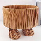 Maxbell Woven Basket Cute Snacks Pastry Display Basket for Picnic Wedding Restaurant A