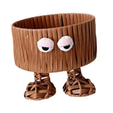 Maxbell Woven Basket Cute Snacks Pastry Display Basket for Picnic Wedding Restaurant C