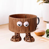 Maxbell Woven Basket Cute Snacks Pastry Display Basket for Picnic Wedding Restaurant C