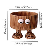 Maxbell Woven Basket Cute Snacks Pastry Display Basket for Picnic Wedding Restaurant C