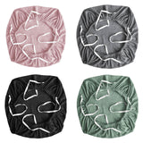 Maxbell Office Chair Cover Stretch Chair Slipcover for Workspace Dining Room Kitchen Black