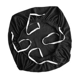 Maxbell Office Chair Cover Stretch Chair Slipcover for Workspace Dining Room Kitchen Black