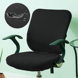 Maxbell Office Chair Cover Stretch Chair Slipcover for Workspace Dining Room Kitchen Black