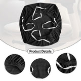 Maxbell Office Chair Cover Stretch Chair Slipcover for Workspace Dining Room Kitchen Black