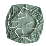 Maxbell Office Chair Cover Stretch Chair Slipcover for Workspace Dining Room Kitchen Green