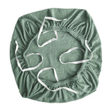 Maxbell Office Chair Cover Stretch Chair Slipcover for Workspace Dining Room Kitchen Green