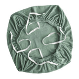 Maxbell Office Chair Cover Stretch Chair Slipcover for Workspace Dining Room Kitchen Green