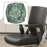 Maxbell Office Chair Cover Stretch Chair Slipcover for Workspace Dining Room Kitchen Green