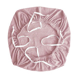 Maxbell Office Chair Cover Stretch Chair Slipcover for Workspace Dining Room Kitchen Pink