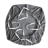 Maxbell Office Chair Cover Stretch Chair Slipcover for Workspace Dining Room Kitchen Gray