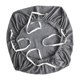 Maxbell Office Chair Cover Stretch Chair Slipcover for Workspace Dining Room Kitchen Gray