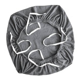 Maxbell Office Chair Cover Stretch Chair Slipcover for Workspace Dining Room Kitchen Gray