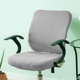 Maxbell Office Chair Cover Stretch Chair Slipcover for Workspace Dining Room Kitchen Gray