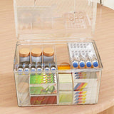 Maxbell First Aid Empty Box Empty Storage Case for Outdoor Activities Camping Travel