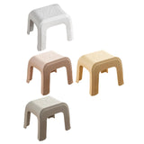 Maxbell Step Stool Stable Lightweight Shower Stool for Bedside Living Room Apartment White