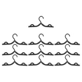 Maxbell 10Pcs Travel Hangers Folding Portable Organizer for Traveling Camping Flying