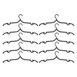 Maxbell 10Pcs Travel Hangers Folding Portable Organizer for Traveling Camping Flying