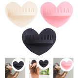 Maxbell 2 Pieces Shower Hair Catcher Collecting Tool Reusable Bathroom Bath Silicone White
