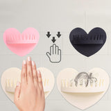 Maxbell 2 Pieces Shower Hair Catcher Collecting Tool Reusable Bathroom Bath Silicone White