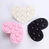 Maxbell 2 Pieces Shower Hair Catcher Collecting Tool Reusable Bathroom Bath Silicone White