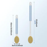 Maxbell Bath Shower Brush Ergonomic Body Brush for Men and Women over Weight Elderly