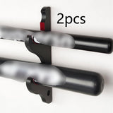 Maxbell Baseball Bat Hanger Wall Mounted Black Color Accessories with Flocked Finish 4 Tiers