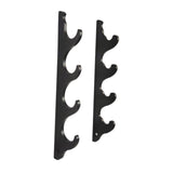 Maxbell Baseball Bat Wall Mounted Horizontal Hanger Black Colour Softball Bat Holder 4 Tiers