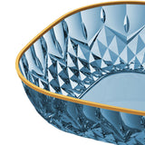 Maxbell Fruit Plate Modern Versatile Food Dish for Reception Graduation Anniversary Blue