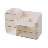Maxbell Makeup Organizer Multifunctional Cosmetic Display Case for Vanity Dorms Home